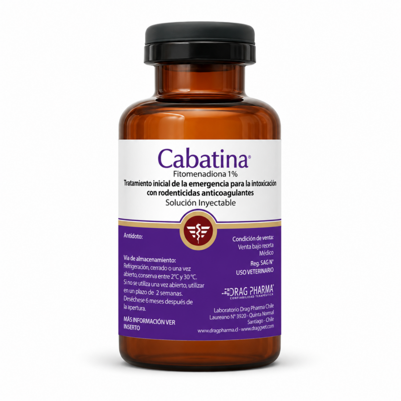 Cabatina | Solución Oral | Frasco 25 mL - Imagen 2