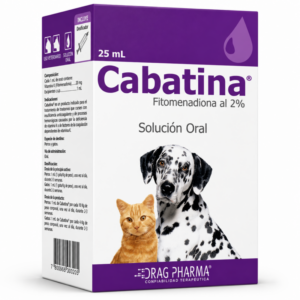 Cabatina | Solución Oral | Frasco 25 mL