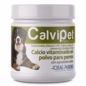 Calvipet | Suplemento Vitamínico en polvo para perros | Frasco de 100 g.