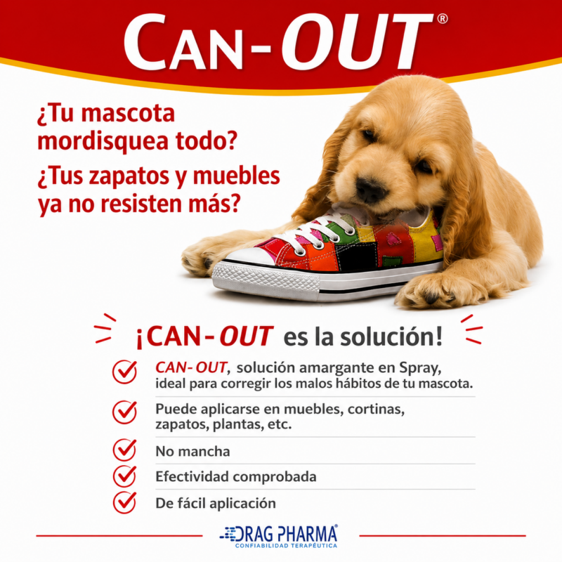 Can-Out | Solución Spray | Frasco con atomizador de 100 ml - Imagen 2