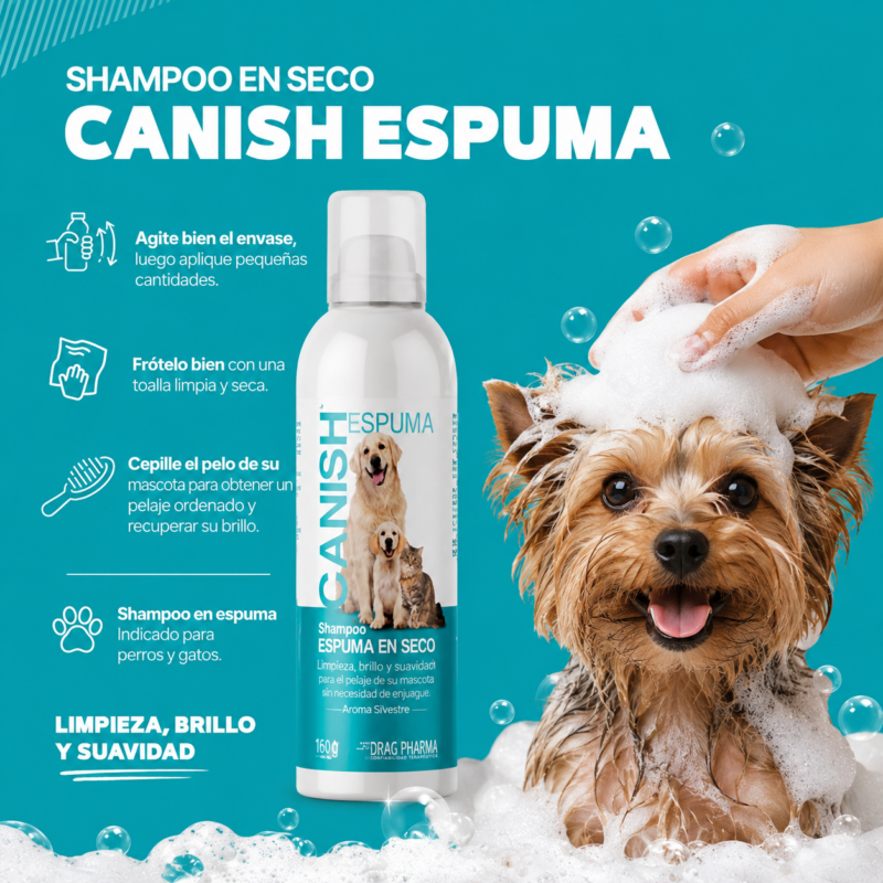 Canish | Espuma | Envase con 160 g. - Imagen 2