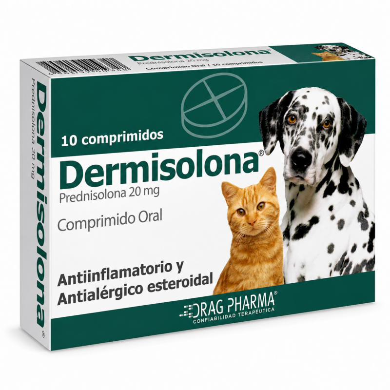 Dermisolona | Antialérgico | 10 Comprimidos