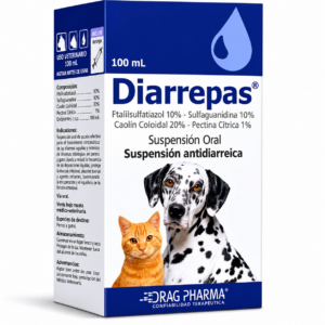 Diarrepas | Suspensión antidiarreica | Frasco 100 mL