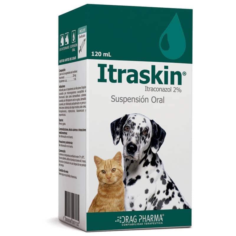 Itraskin | Suspensión Oral | Frasco de 120 mL