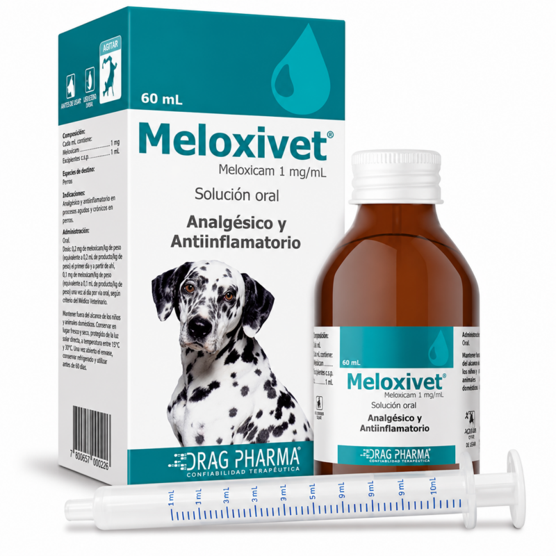 Meloxivet Perro | Solución Oral de 60 ml