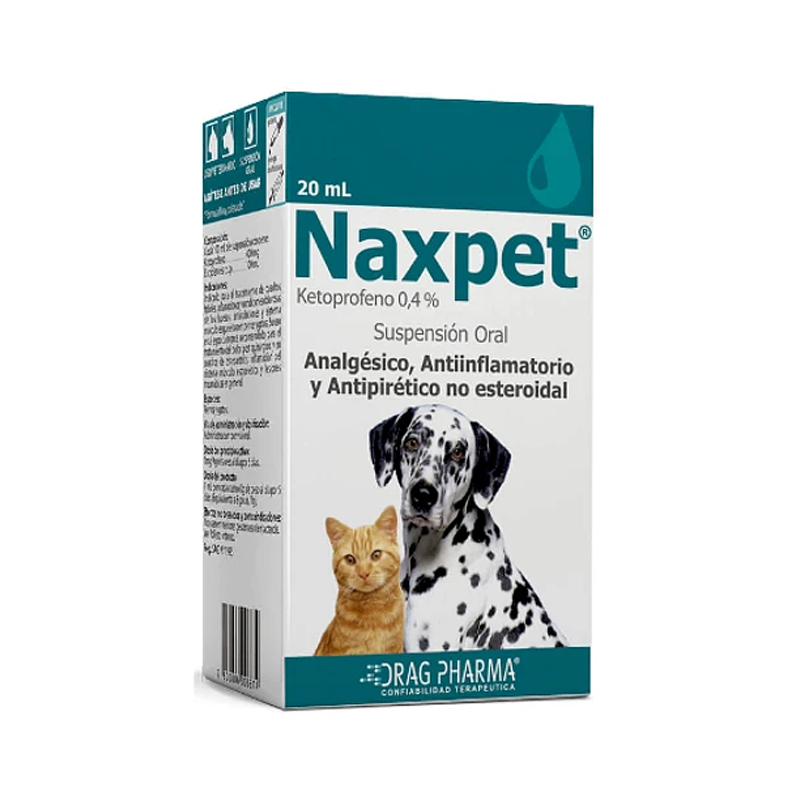 Naxpet | Jarabe de 20ml (ketoprofeno)
