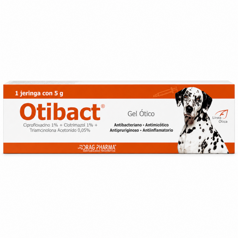 Otibact Gel Otico |1 jeringa 5g